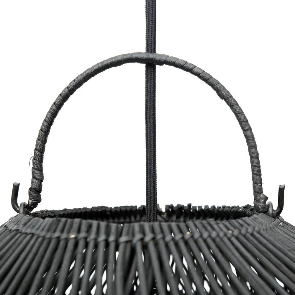 Pakabinamas šviestuvas Bazaar Pendalas, Debesis, 0,6x0,6x0,35 m, Juoda