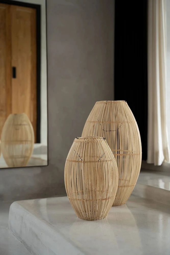 Pakabinamas šviestuvas Bazaar Pendantas, Zuri, 0,3x0,3x0,48 m, Natūralus
