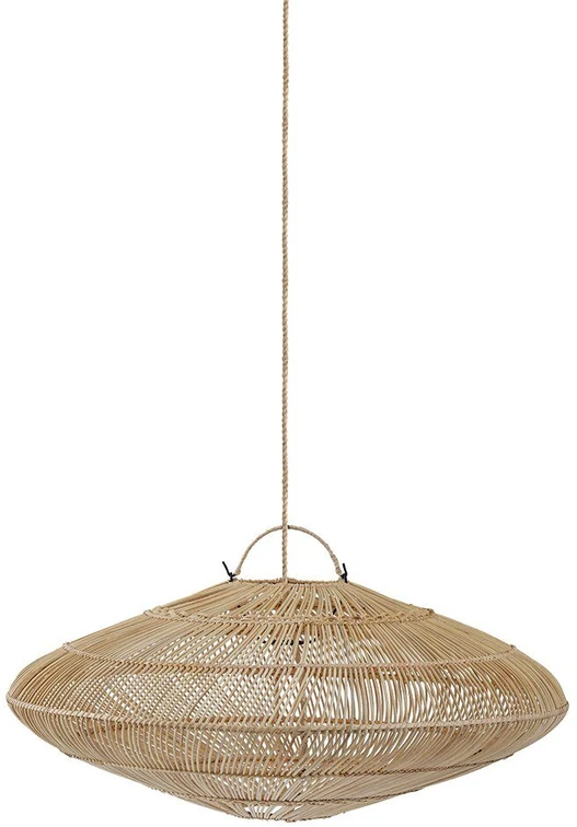 Pakabinamas šviestuvas Bazaar Pendantas, Macaronas, 0,75x0,75x0,3 m, Natūralus