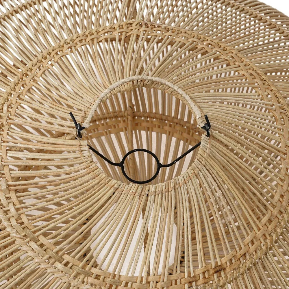 Pakabinamas šviestuvas Bazaar Pendantas, Macaronas, 0,75x0,75x0,3 m, Natūralus