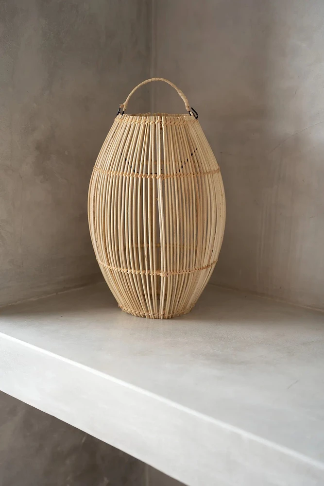 Pakabinamas šviestuvas Bazaar Pendantas, Zuri, 0,3x0,3x0,48 m, Natūralus