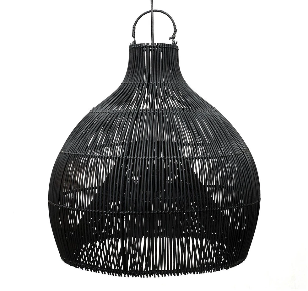 Pakabinamas šviestuvas Bazaar Pendantas, vėžiagyvis, 0,55x0,55 m, Juodas