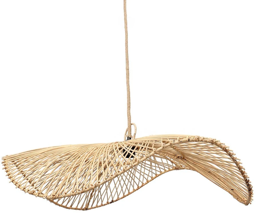 Pakabinamas šviestuvas Bazaar Pendelis, Chapeau, 0,75x0,75x0,2 m, Natūralus