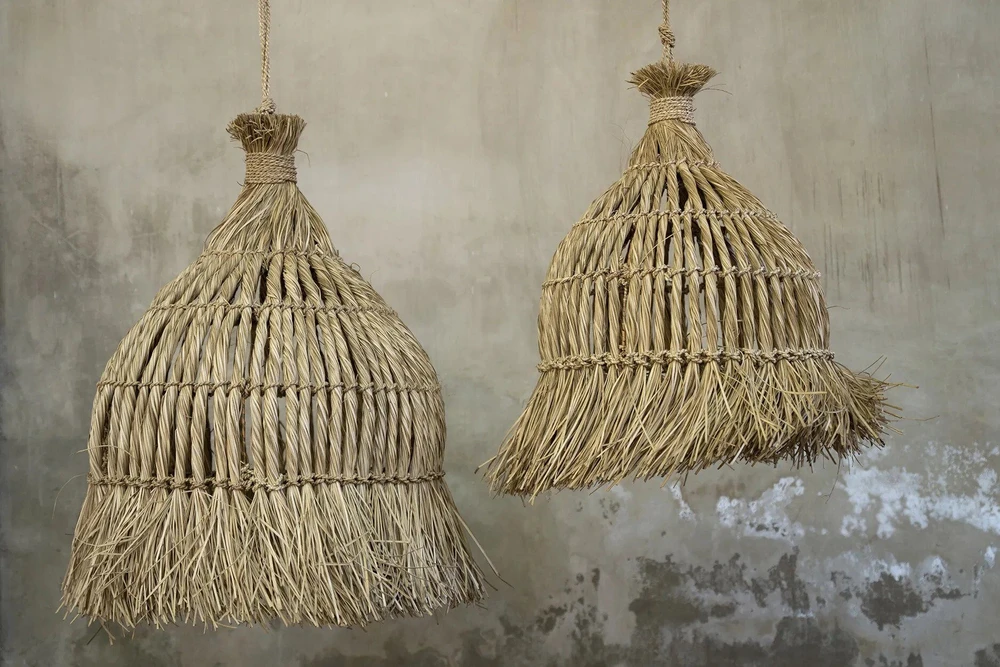 Pakabinamas šviestuvas Bazaar Pendelis, Guagua, 0.6x0.6x0.9 m, Natūralus