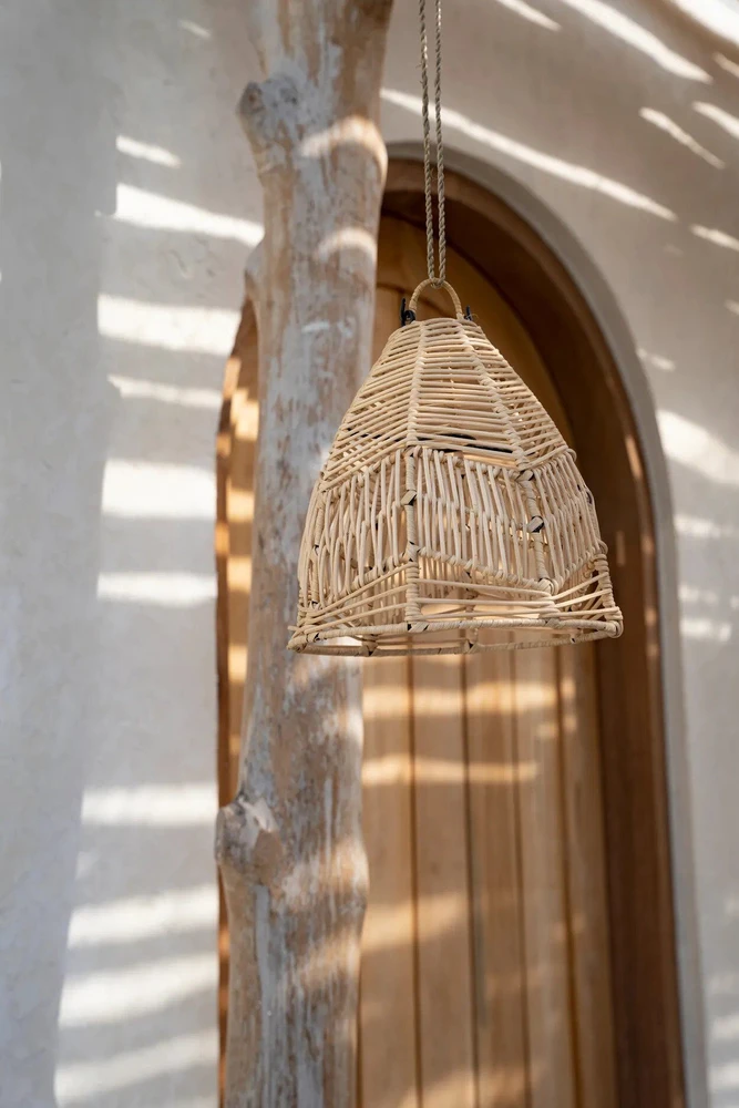 Pakabinamas šviestuvas Bazaar Pendelis, Bala, 0,2x0,2x0,21 m, Natūralus