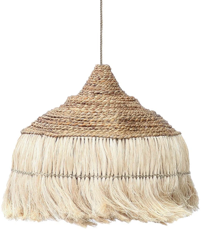 Pakabinamas šviestuvas Bazaar Pendentas, Abaka Hoola, 0,5x0,5x0,5 m, Natūralus