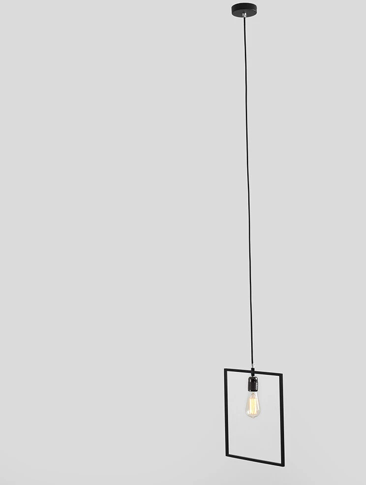 Pakabinamas šviestuvas Customform Lempos, QUADO, 0.35x0.35 m, Baltos