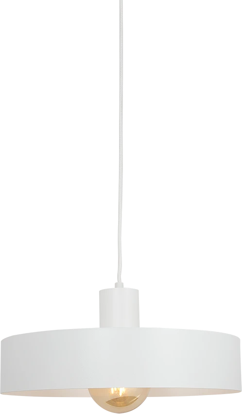Pakabinamas šviestuvas Customform Lubų šviestuvas FAY 1 M, baltas, Ø 15 cm