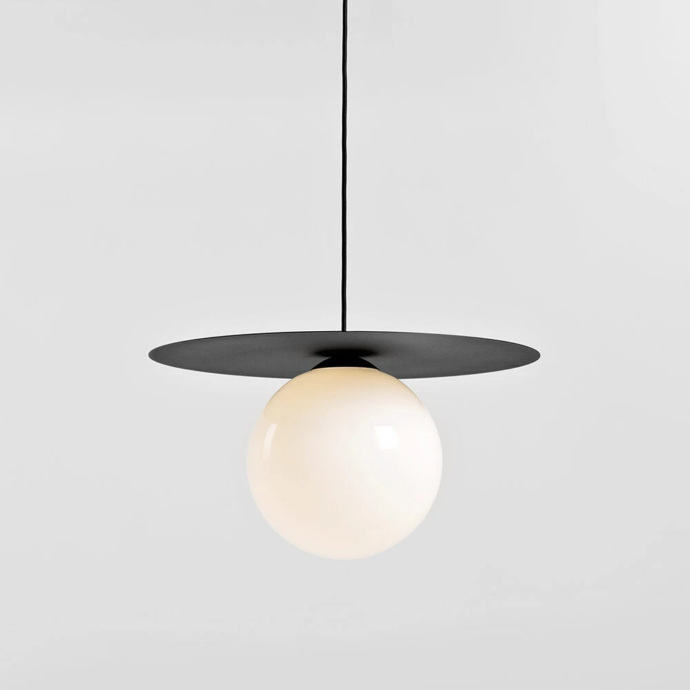 Pakabinamas šviestuvas Customform Pakabinama lempa, SKIVA BALL L, Juoda
