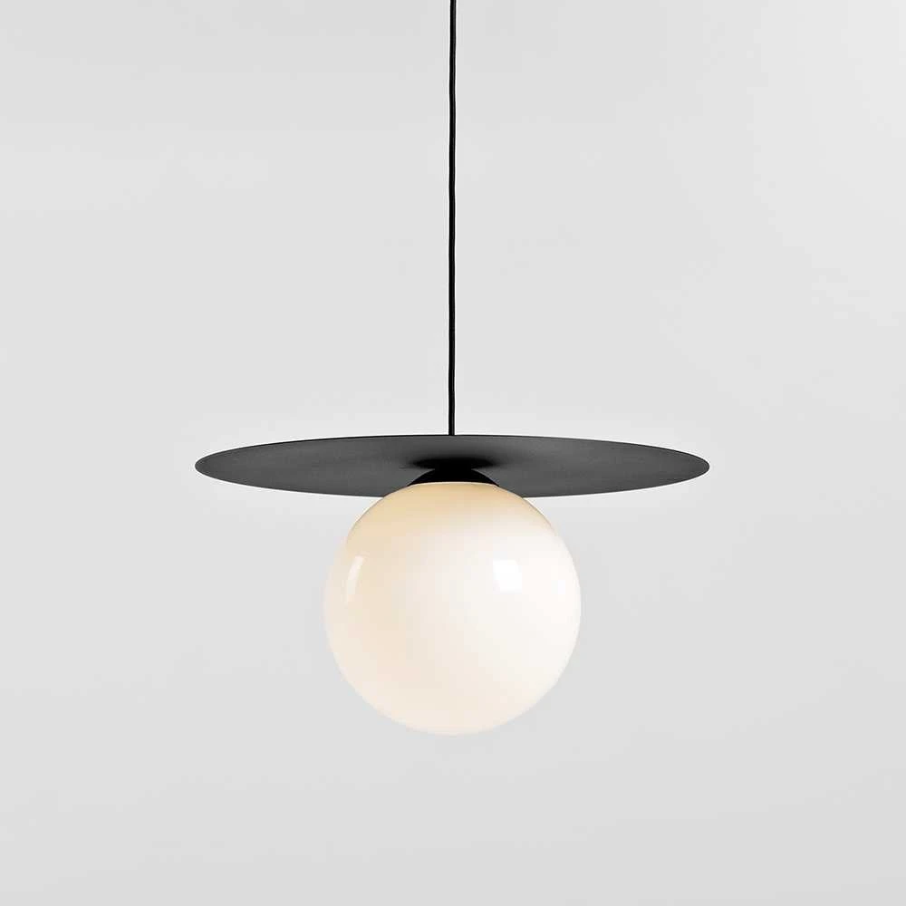 Pakabinamas šviestuvas Customform Pakabinama lempa, SKIVA BALL L, Juoda