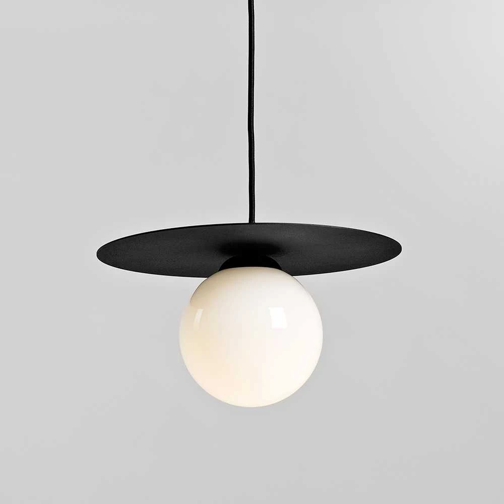 Pakabinamas šviestuvas Customform Pakabinama lempa, SKIVA BALL S, Juoda