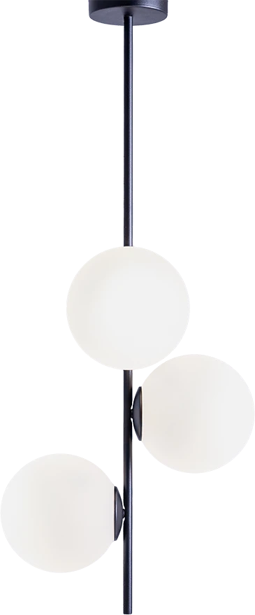 Pakabinamas šviestuvas Customform Pakabinama lempa, BOBLER Vertikali, 0.22x0.42 m, Juoda