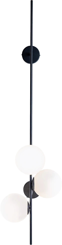 Pakabinamas šviestuvas Customform Sieninė lempa, BOBLER 2connect, 0.5x0.42x1.5 m, Juoda