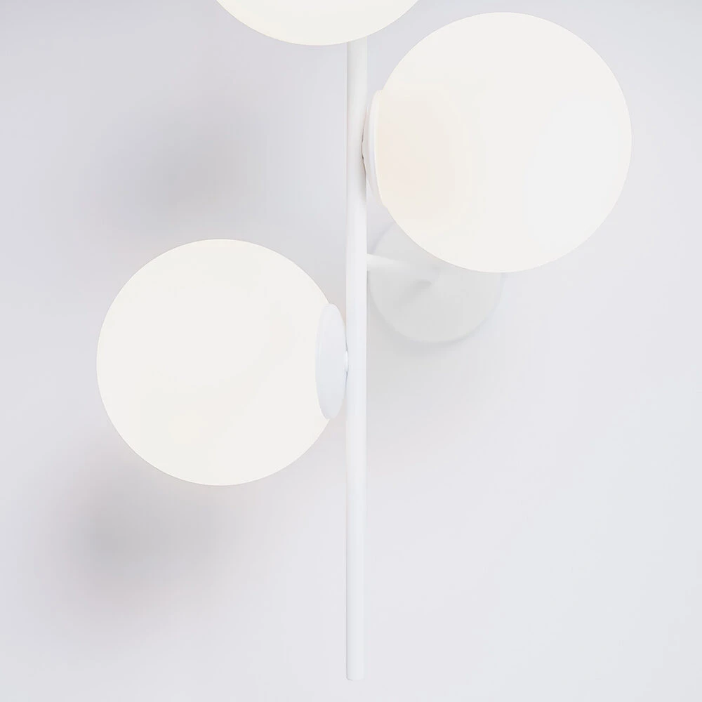 Pakabinamas šviestuvas Customform Sieninė lempa, BOBLER 2connect, 0.5x0.42x1.5 m, Balta