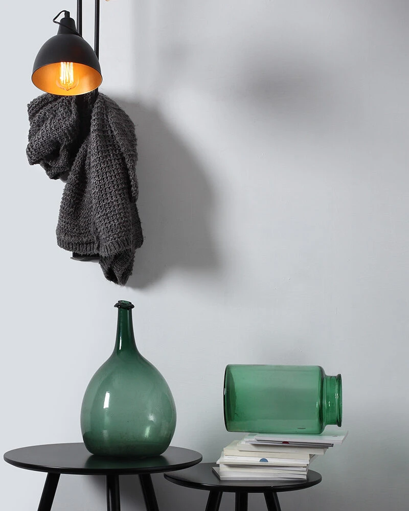 Pakabinamas šviestuvas Customform Sieninis Šviestuvas, COBEN WALL 2, Juoda