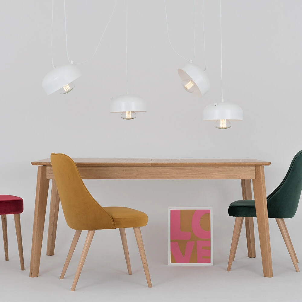 Pakabinamas šviestuvas Customform Šviestuvas, POPO FLAT L 4, Balta