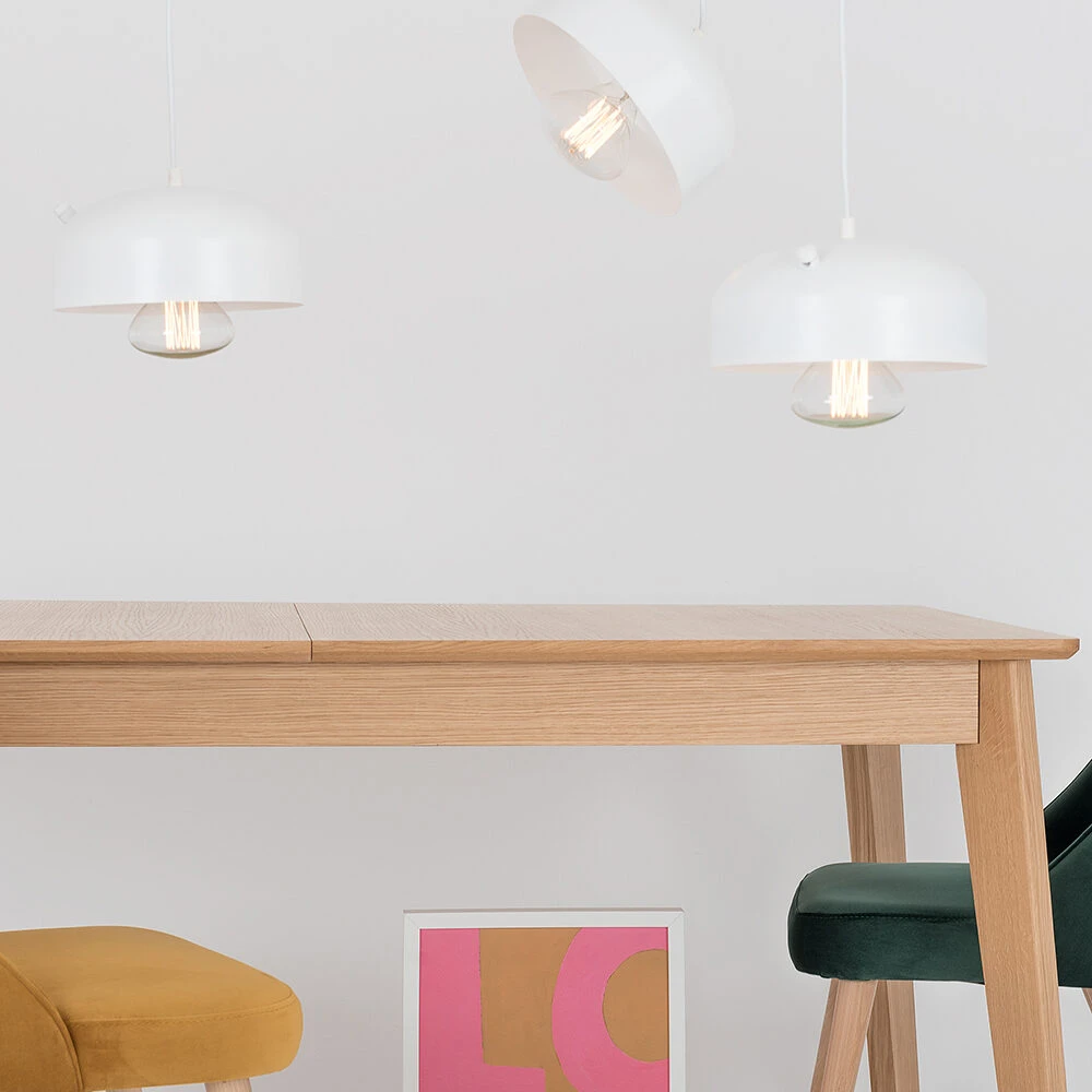 Pakabinamas šviestuvas Customform Šviestuvas, POPO FLAT L 4, Balta