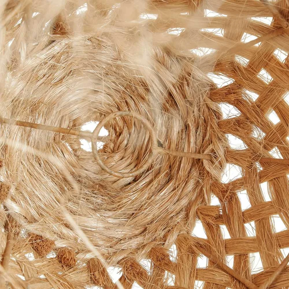 Pakabinamas šviestuvas Bazaar Pendalas, Abakos gelės žuvis, 0,4x0,4x0,4 m, Natūrali