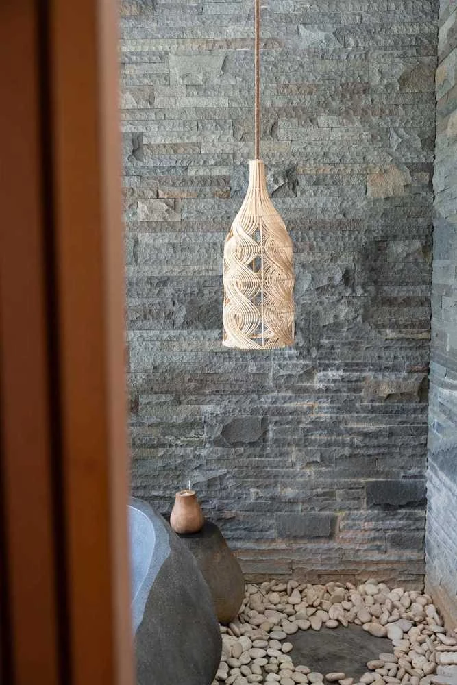 Pakabinamas šviestuvas Bazaar Pendalas, Garaffa, 0,3x0,3x0,7 m, Natūralus