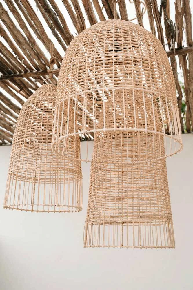 Pakabinamas šviestuvas Bazaar Pendantas, Amalfi, 0,5x0,5x0,55 m, Natūralus