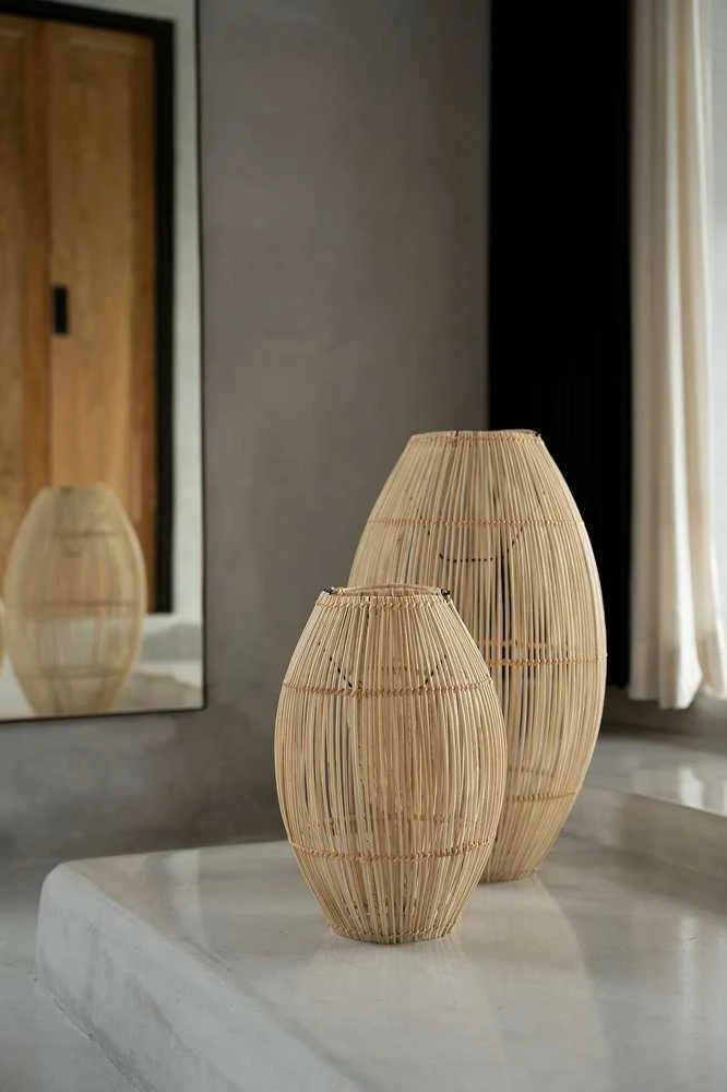 Pakabinamas šviestuvas Bazaar Pendantas, Zuri, 0,3x0,3x0,48 m, Natūralus