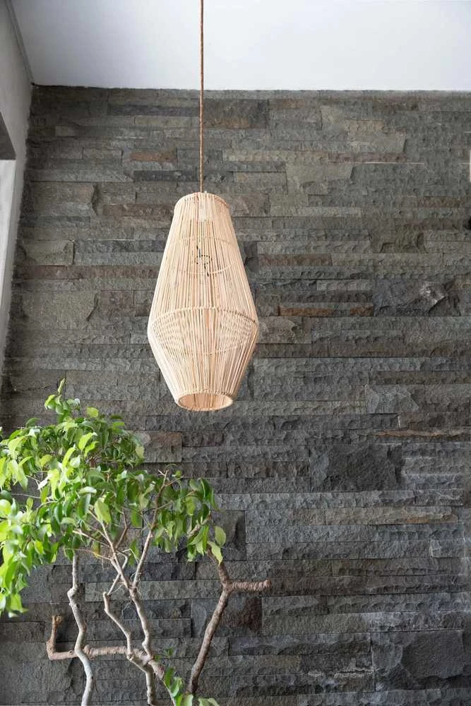 Pakabinamas šviestuvas Bazaar Pendelis, Afrodisiacas, 0,3x0,3x0,6 m, Natūralus
