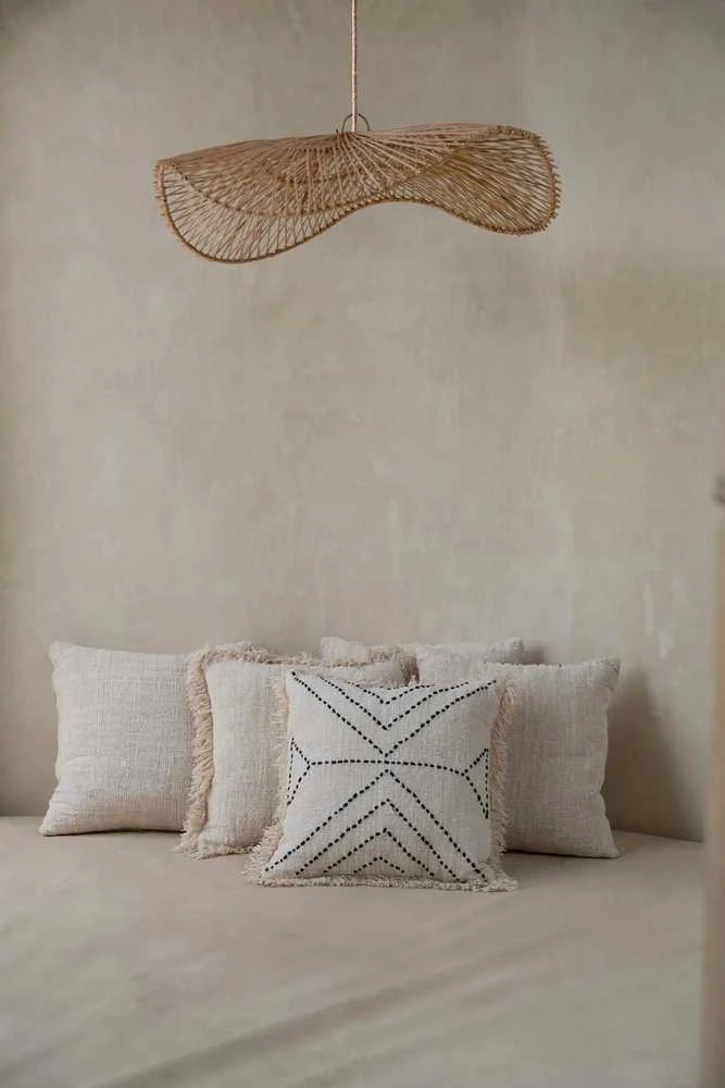 Pakabinamas šviestuvas Bazaar Pendelis, Chapeau, 0,75x0,75x0,2 m, Natūralus