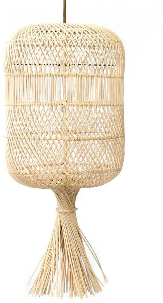 Pakabinamas šviestuvas Bazaar Pendelis, "Dumpling" stovas, 0,29x0,29x0,65 m, Natūrali