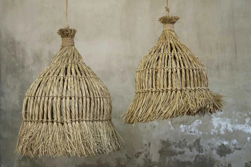 Pakabinamas šviestuvas Bazaar Pendelis, Guagua, 0.6x0.6x0.9 m, Natūralus