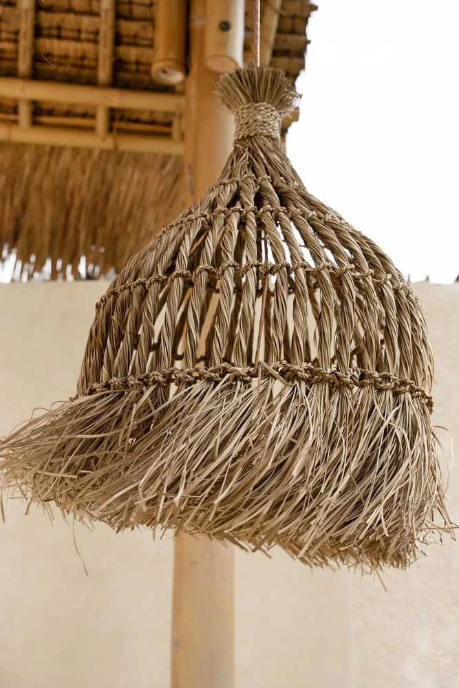 Pakabinamas šviestuvas Bazaar Pendelis, Guagua, 0.6x0.6x0.9 m, Natūralus