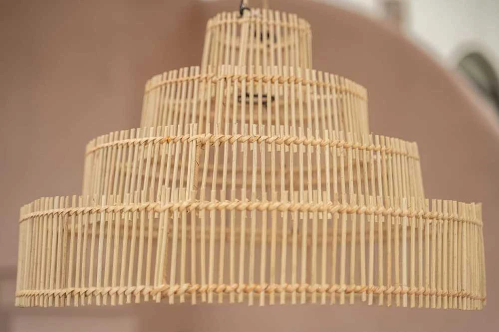 Pakabinamas šviestuvas Bazaar Pendelis, Vestuvinis Tortas, 0,51x0,51x0,32 m, Natūralus