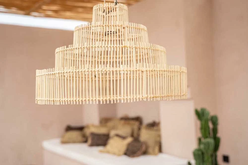 Pakabinamas šviestuvas Bazaar Pendelis, Vestuvinis Tortas, 0,51x0,51x0,32 m, Natūralus