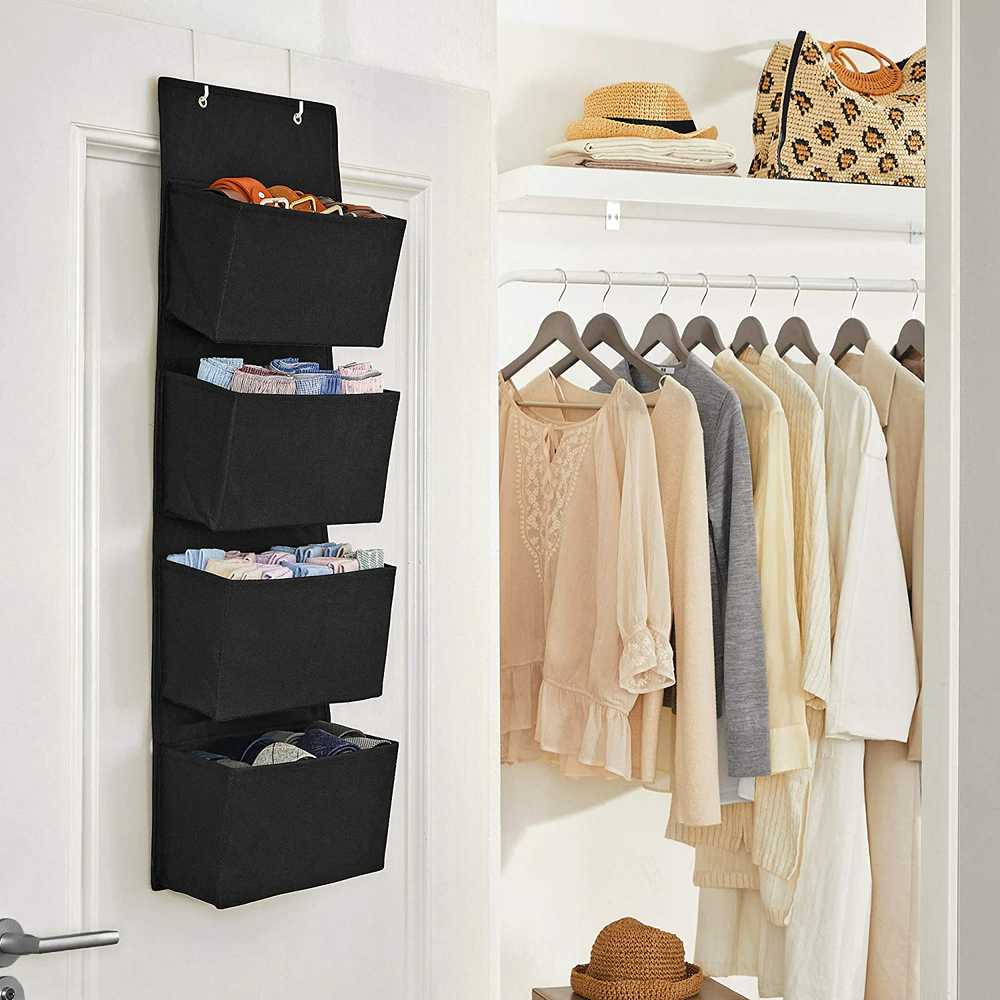 Songmics Kabantis organizatorius, 33,5x12x100 cm, Juodas