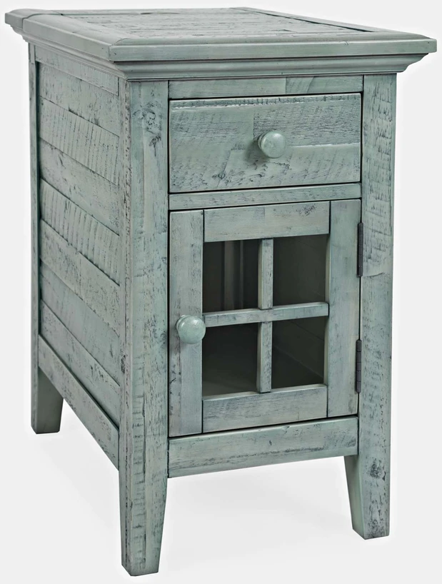 Prie lovos spintelė, Avola, 40,5x44,5 cm, Turkio-Mėtų