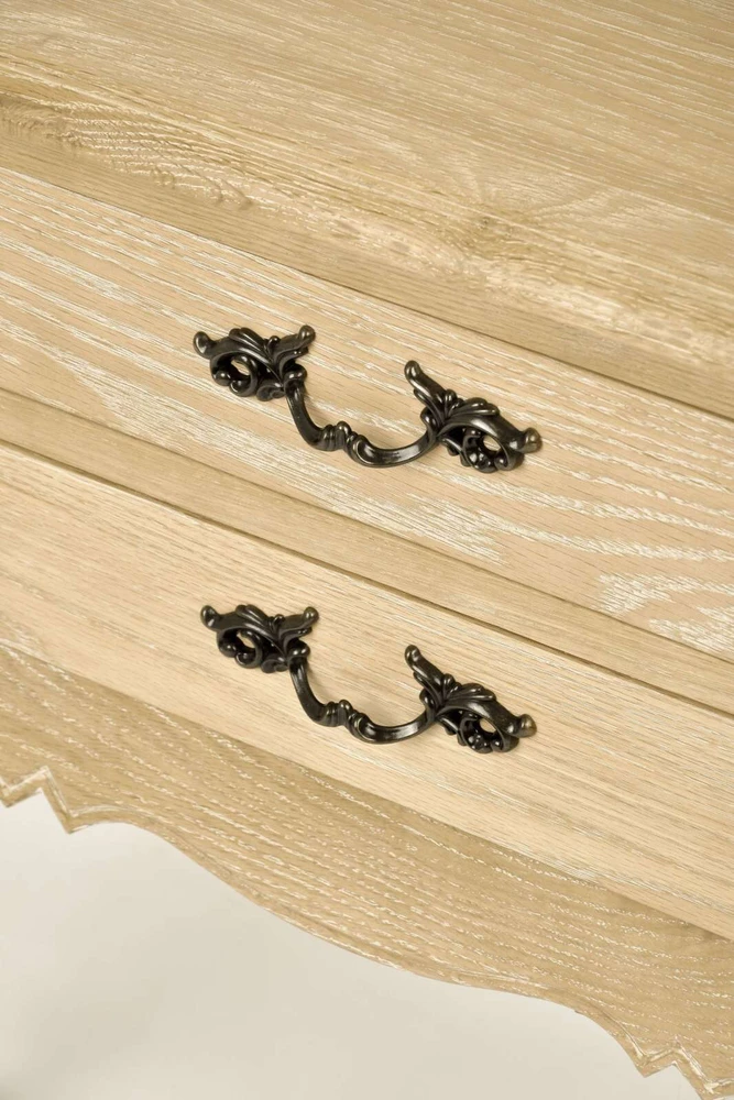 Prie lovos staliukas, Venezia Oak, Šviesus natūralus medis