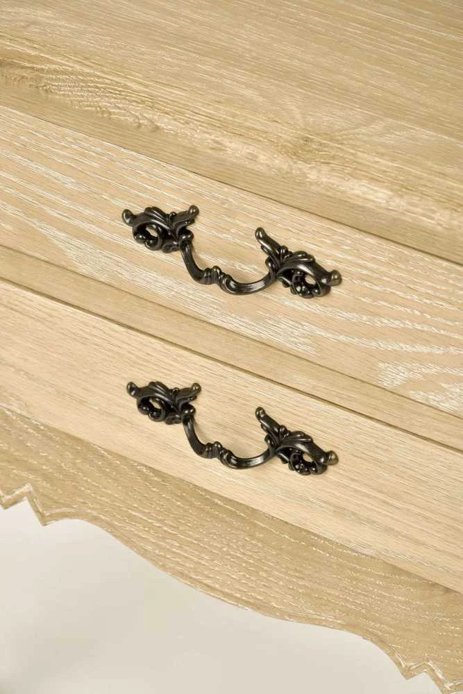 Prie lovos staliukas, Venezia Oak, Šviesus natūralus medis
