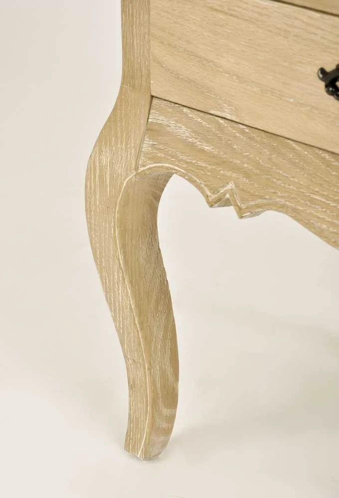 Prie lovos staliukas, Venezia Oak, Šviesus natūralus medis