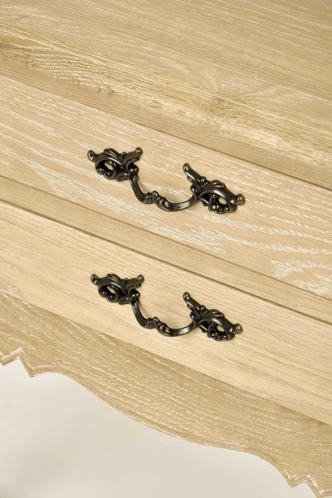 Prie lovos staliukas, Venezia Oak, Šviesus natūralus medis