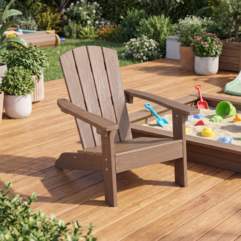 Promotions Adirondack Kėdė 53.3x52.1x63.5 cm Ruda HIPS medžiaga