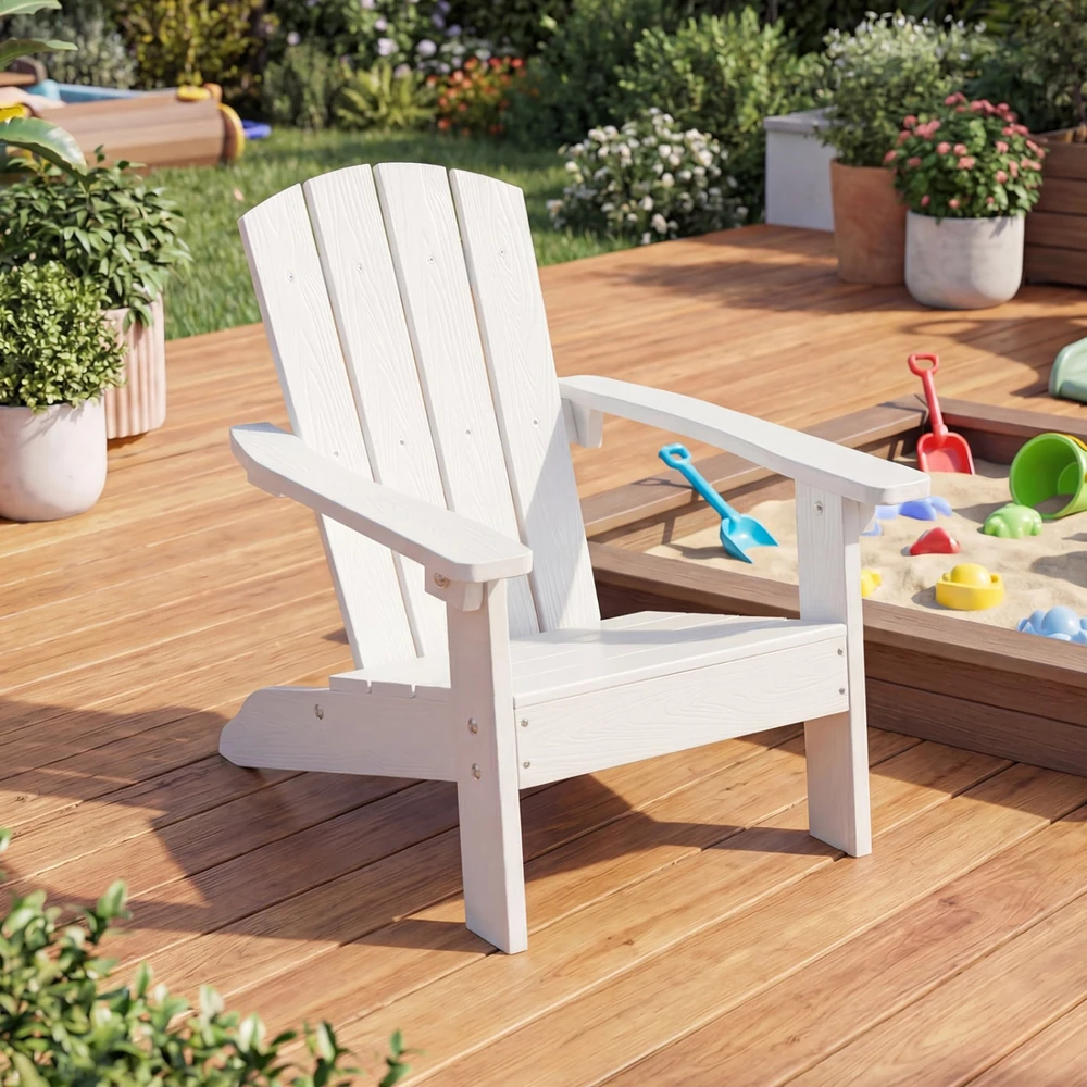 Promotions Adirondack Kėdė 53.3x52.1x63.5 cm Balta HIPS Medžiaga