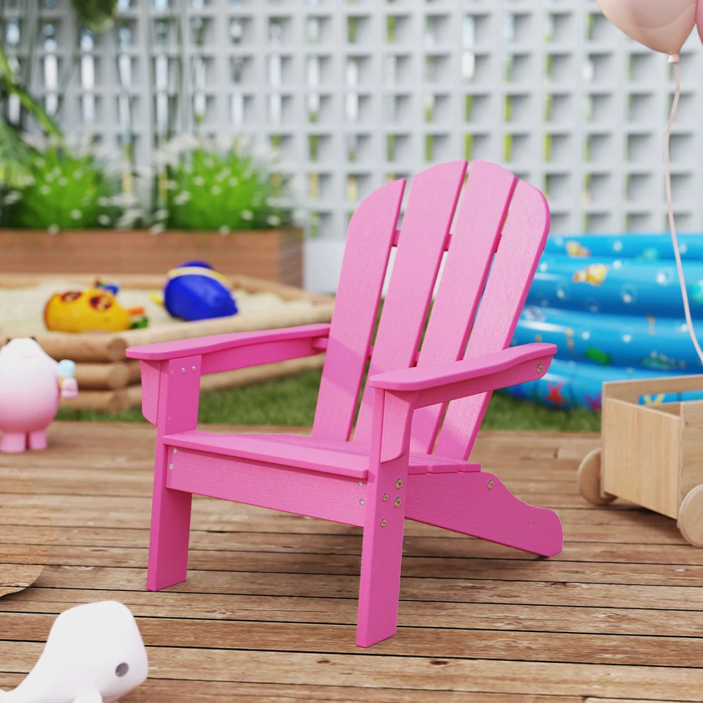 Promotions Adirondack Kėdė 53.3x52.1x63.5 cm Rožinė HIPS Medžiaga
