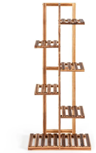 Promotions Augalų stovėtojas, 6 aukštai, 50x19x124 cm, pušies mediena