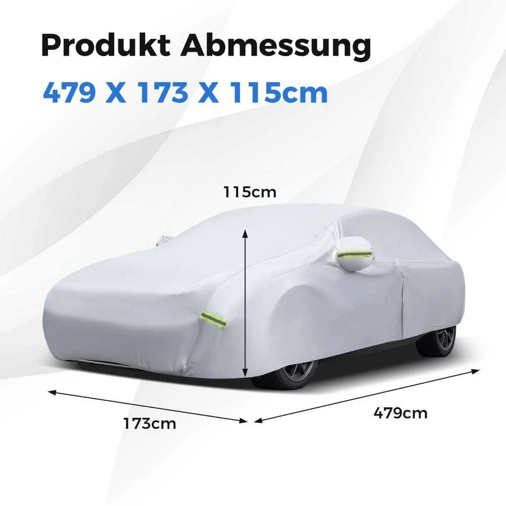 Promotions Automobilio uždangalas, 431x165x119 cm, sidabrinė