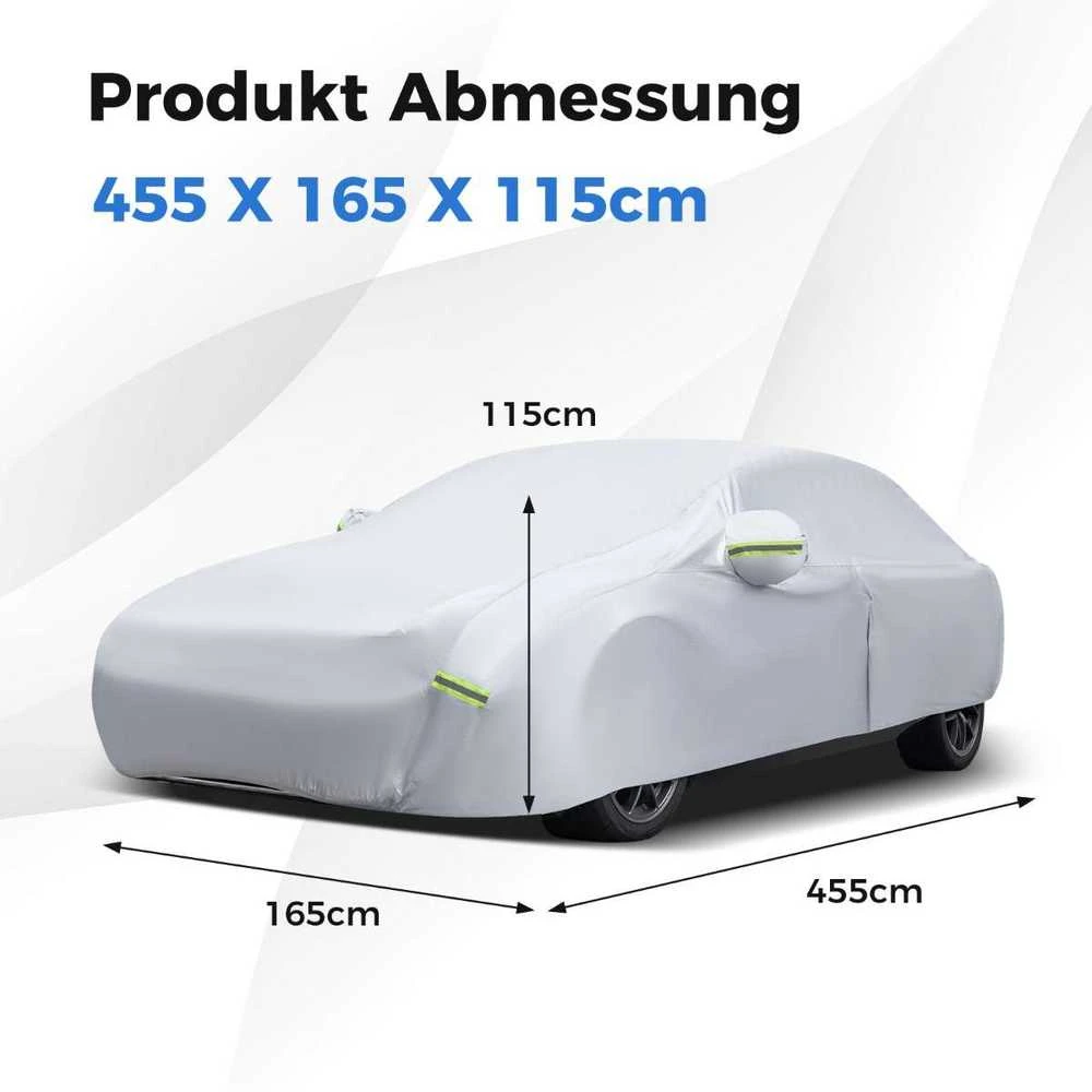 Promotions Automobilio uždangalas, 431x165x119 cm, sidabrinė