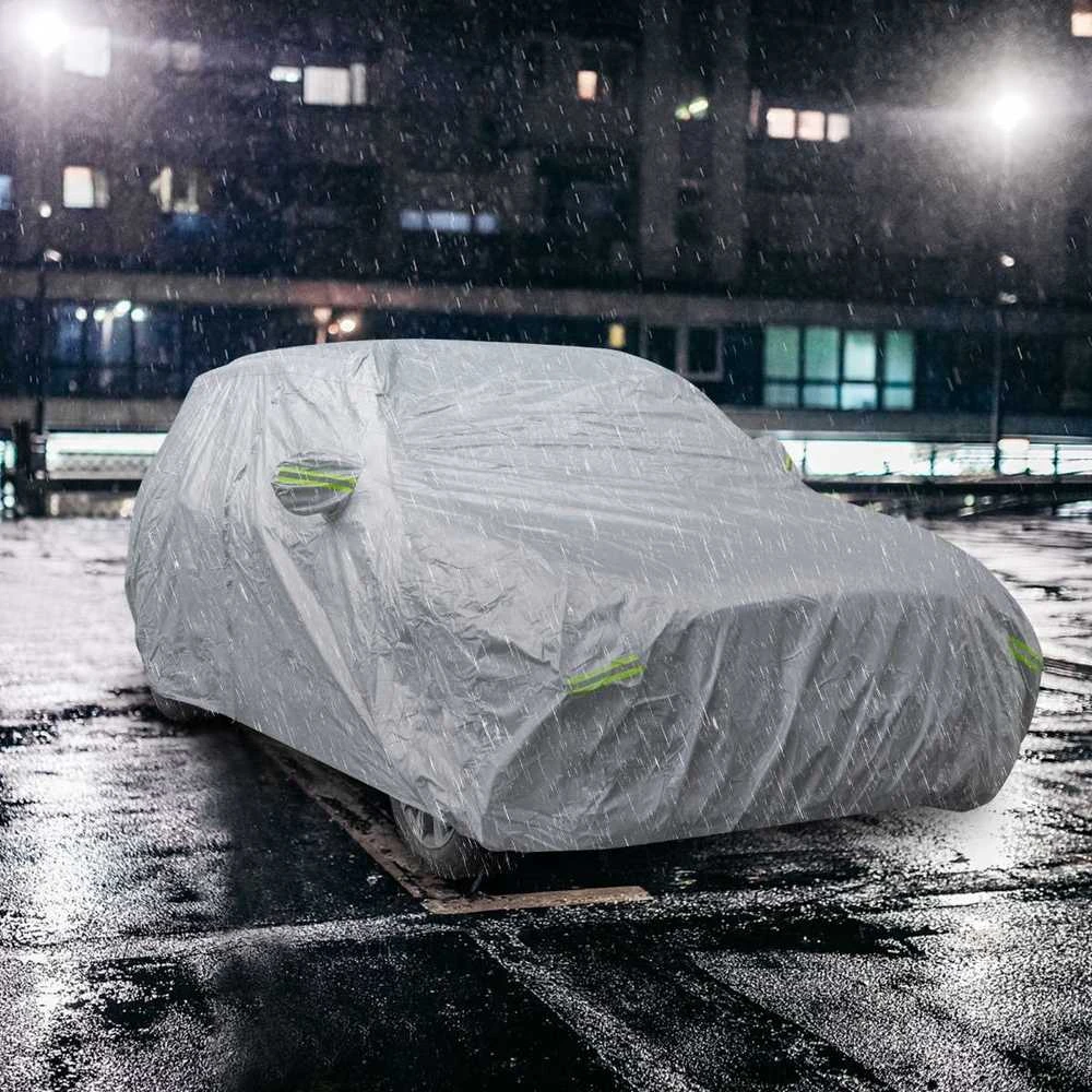 Promotions Automobilio uždangalas, 483x191x153 cm, sidabrinė