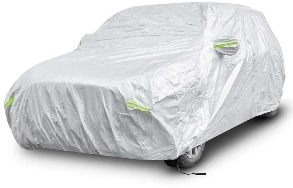Promotions Automobilio uždangalas, 483x191x153 cm, sidabrinė