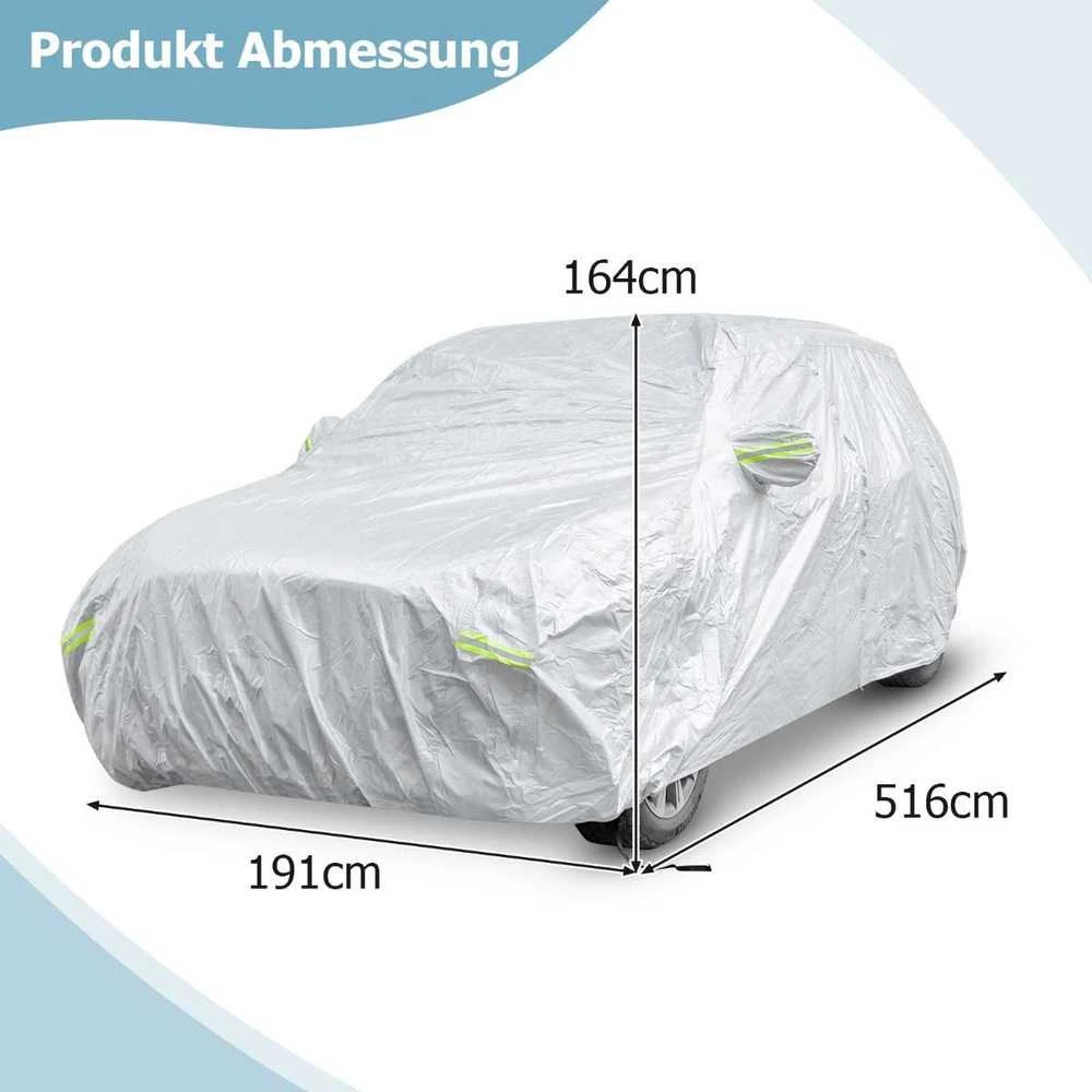 Promotions Automobilio uždangalas, 516x191x164 cm, sidabrinė