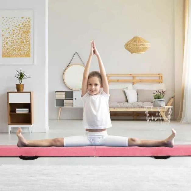 Promotions Gimnastikos pusiausvyros lenta, 270x10x7.5 cm, violetinė