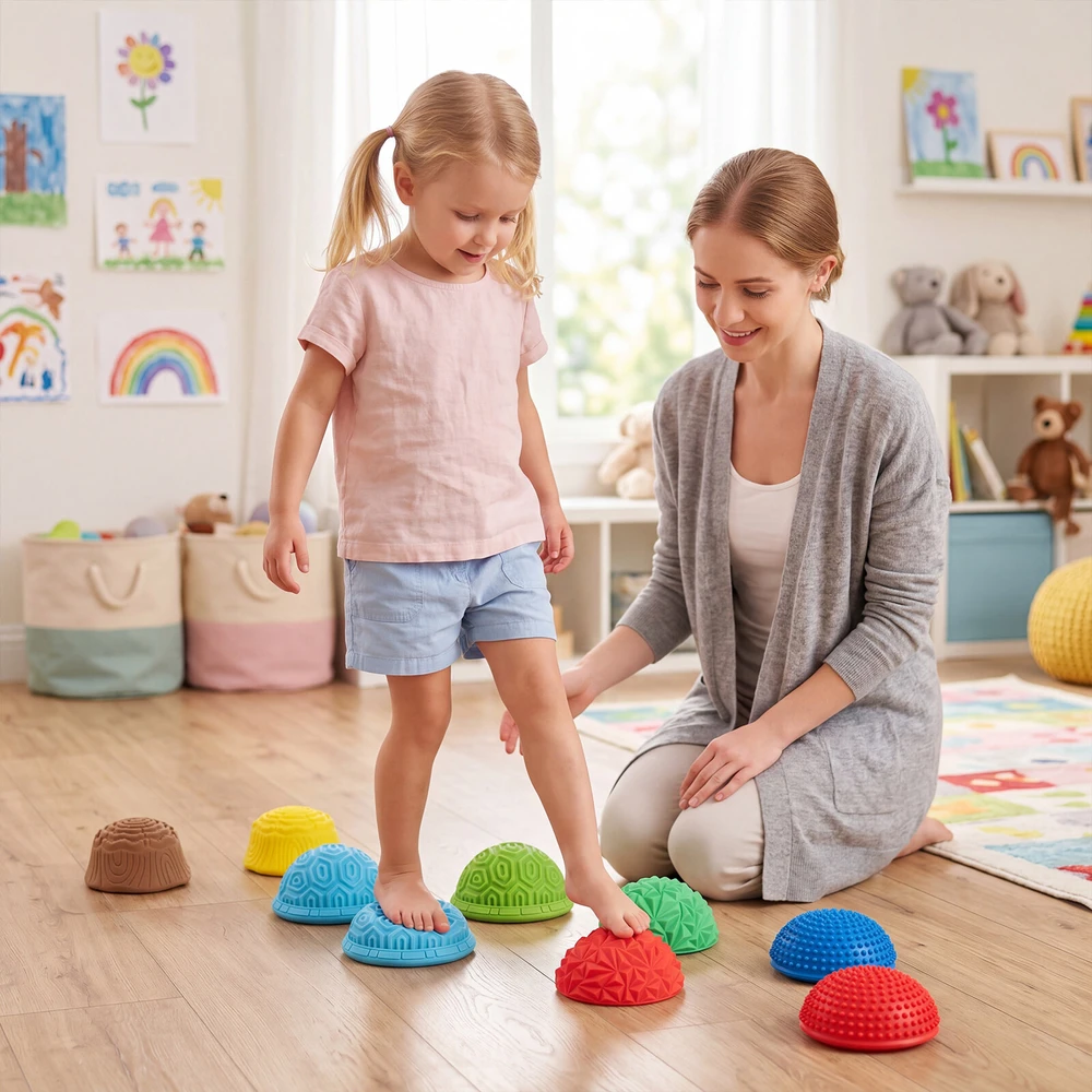 Promotions Balansuojančios akmenys 8 vnt., įvairių dydžių, spalvoti