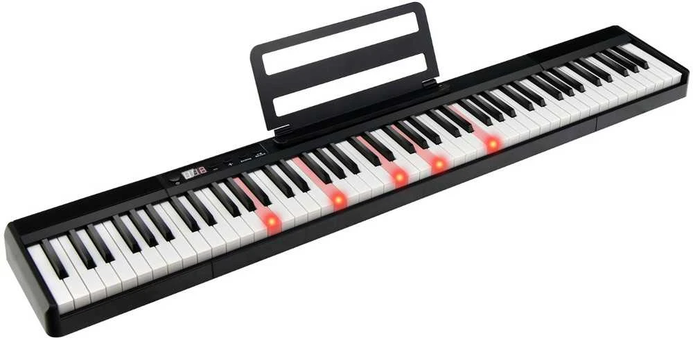 Promotions Elektrinis pianinas, 126x21x7 cm, Juodas